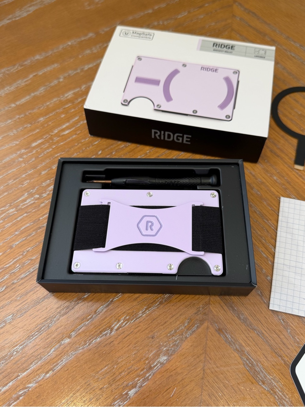 NEW RIDGE Wallet For MagSafe - Lavender - Picture 8 of 8